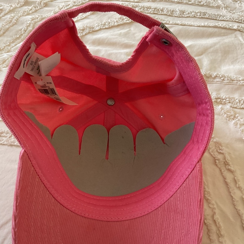 Aerie Pink woman Hat with Embroidery - Picture 5 of 7